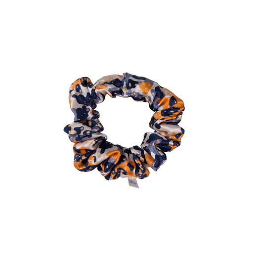 gumki do włosów Gumka jedwabna, scrunchie, frotka cętki w chaosie MINI