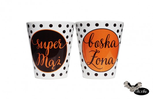 Zestaw latte Super Mąż, boska Żona Sowia Aleja