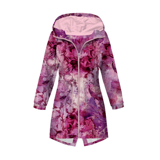 kurtki damskie Kurtka parka damska - PINK PARADISE