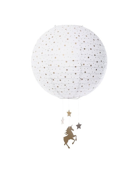 Abażur Papierowy Lampa dla Dzieci Unicorn MIA home