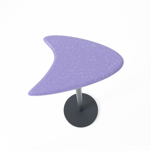 stołki Mini Jet Purple & White Melange