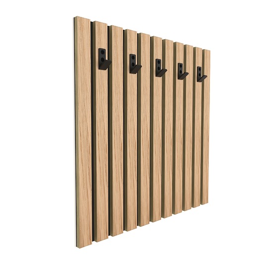 wieszaki Wieszak ścienny drewniany z lameli