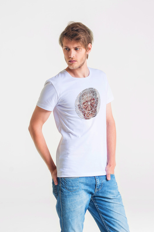 HEXAGON HEAD Męski T-shirt GAU great as You