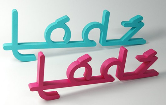 Łódź- napis 3D, rozmiar 58x19cm Ledon