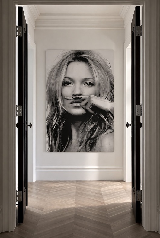 obrazy Kate Moss - obraz na płótnie lub plakat