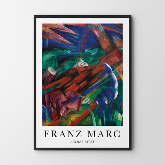 plakaty Plakat Franz Marc Animal Fates