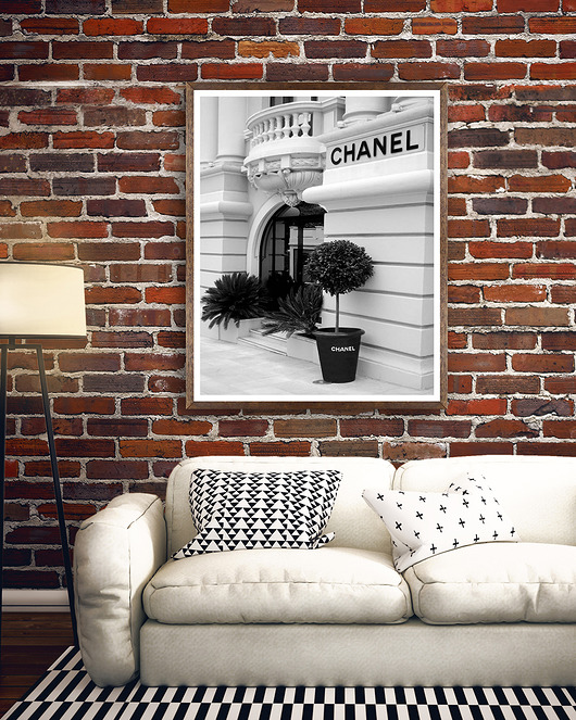 Plakat "Chanel Boutique" Pas De LArt