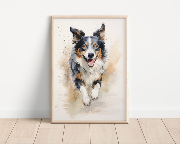 plakaty Plakat border collie