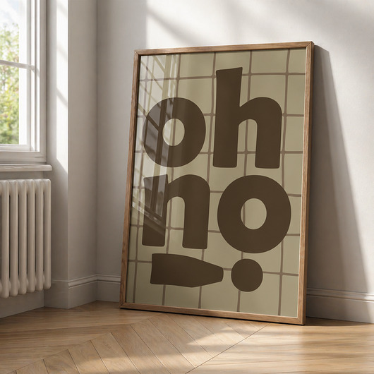 plakaty Plakat Oh no!
