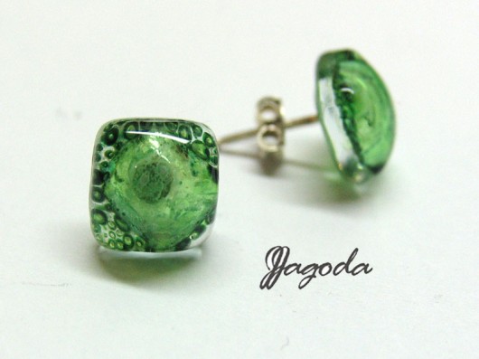 zielone mini Joanna Jagoda