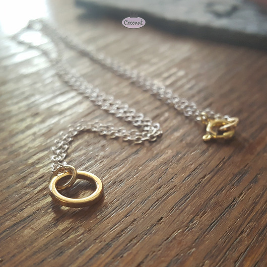 wisiory KARMA - wisiorek na łańcuszku, naszyjnik