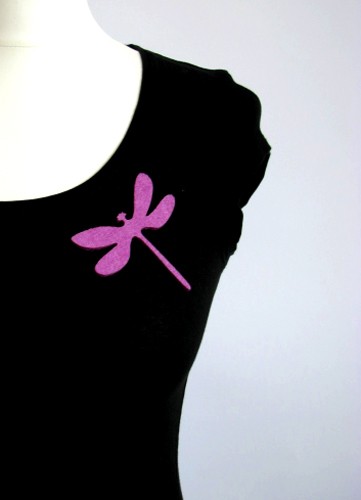 felt butterfly... felt label