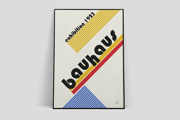 Bauhaus - plakat wystawowy Pas De LArt