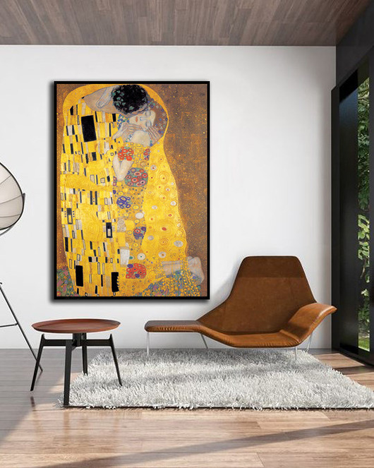 Pocałunek - KLIMT - Obraz lub Plakat Lucci Design