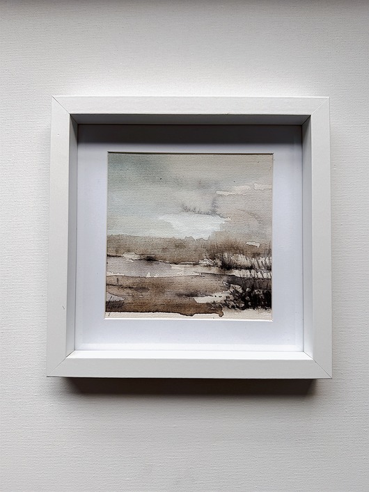 grafiki i ilustracje Przedwiośnie/ Akwarela / oryginał