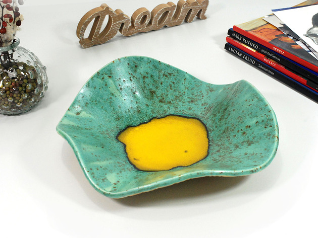 miski i misy Misa ceramiczna turkusowa laguna