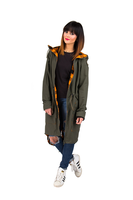 parka Checkered Style/khaki S STREETCODE