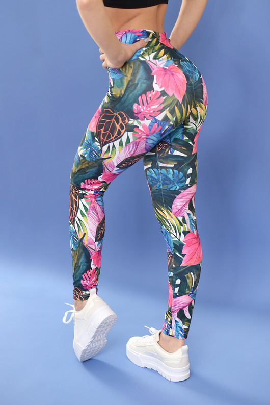 legginsy Legginsy kolorowe, mocno elastyczne.