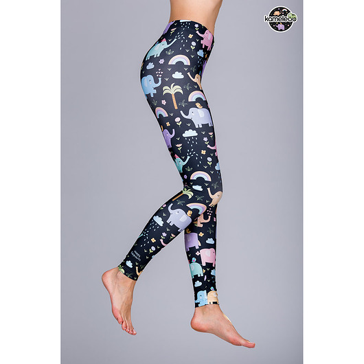 Legginsy Happy Elephants KAMELEOO