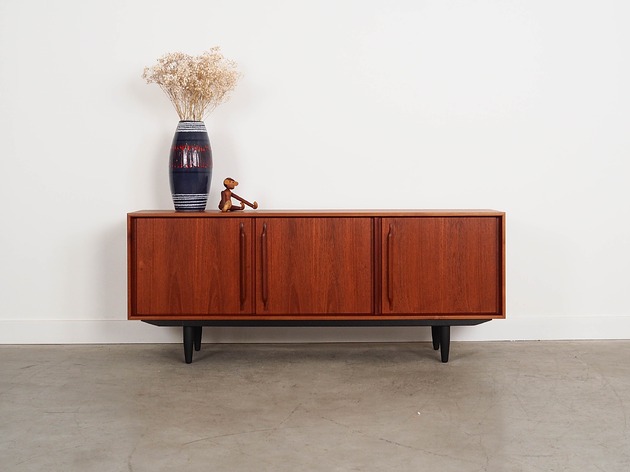 komody Sideboard tekowy, duński design, lata 60, produkcja: Dania