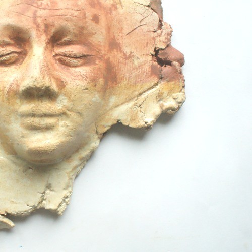 płaskorzeźba sen III artkafle