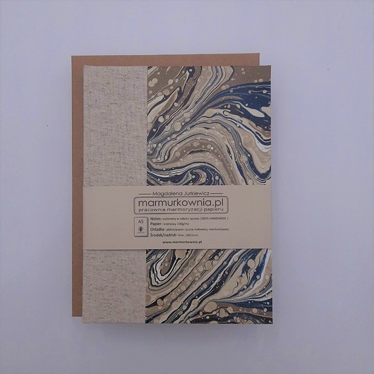 notatniki i albumy Notes w linię A5 Ręcznie wykonany, 160 stron