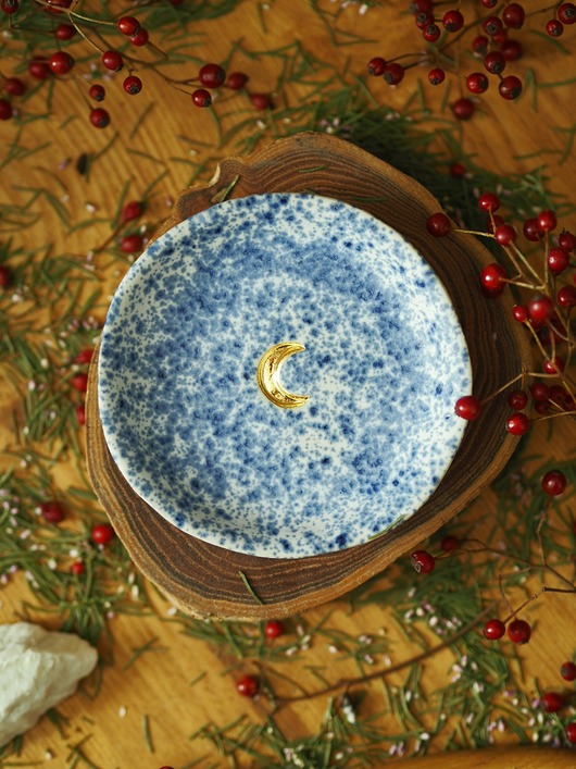 pojemniki na biżuterię Spodek na biżuterię lub palo santo