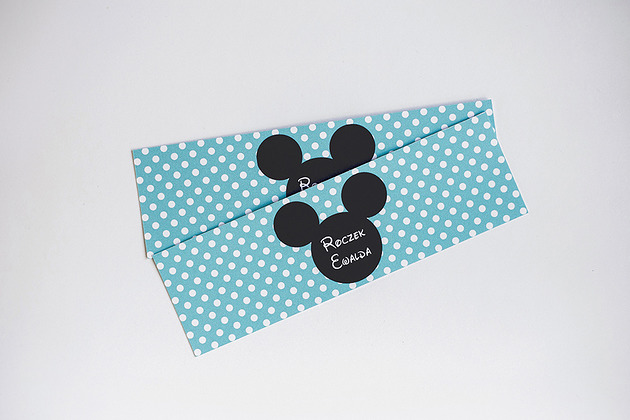 akcesoria dziecięce - różne Etykietki na butelki MYSZKA MICKEY 3 szt