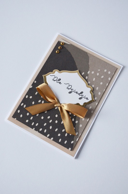 kartki scrapbooking Kartka okolicznościowa dla dziadka