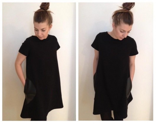 sukienka A-dress czarna S/M STREETCODE