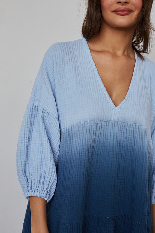 sukienki midi damskie Sukienka CLOUD ombre