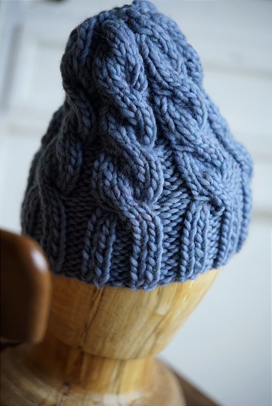 czapki damskie Czapka Big Snow  Blue