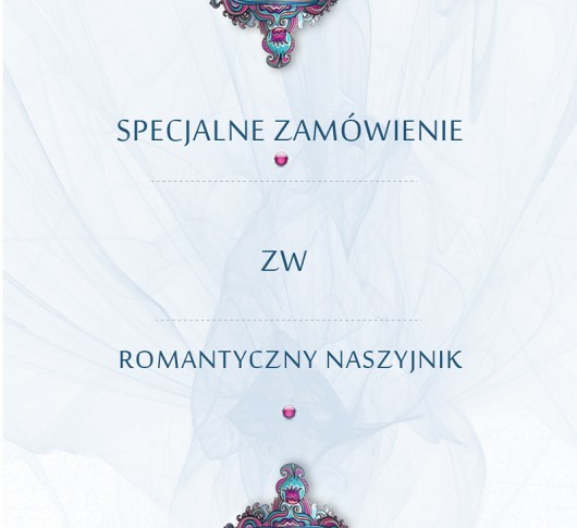 ZW Zamówienie specjalne, romantyczny medalion Ewa Saj Fotografie