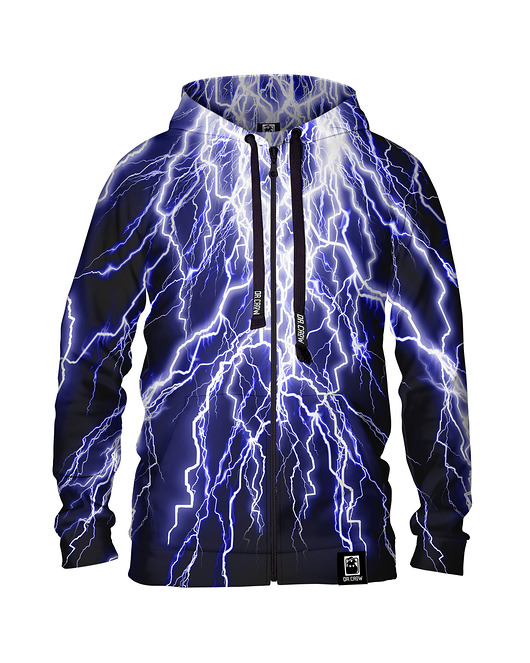 bluza z kapturem damska Damska Bluza Expres Zamek DR.CROW Lightnight