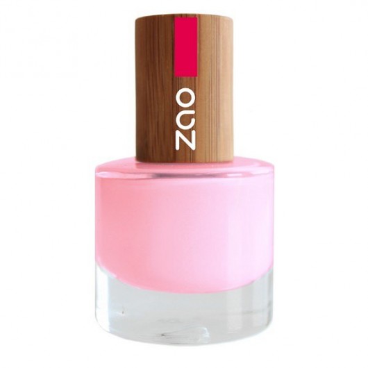 Naturalny lakier do paznokci Rose Bonbon n° 654 ZAO MAKE UP ORGANIC