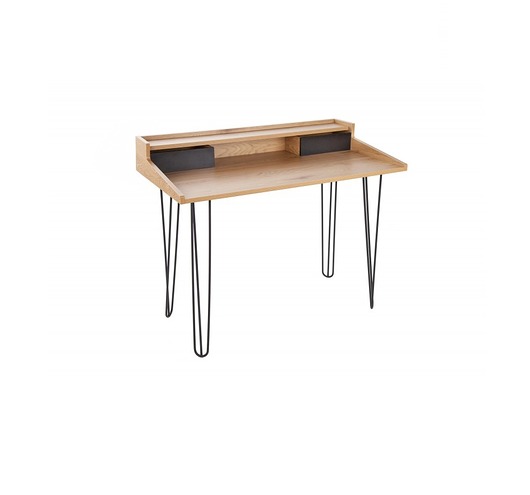 biurka Biurko konsola Studio fornir dębowy 110cm