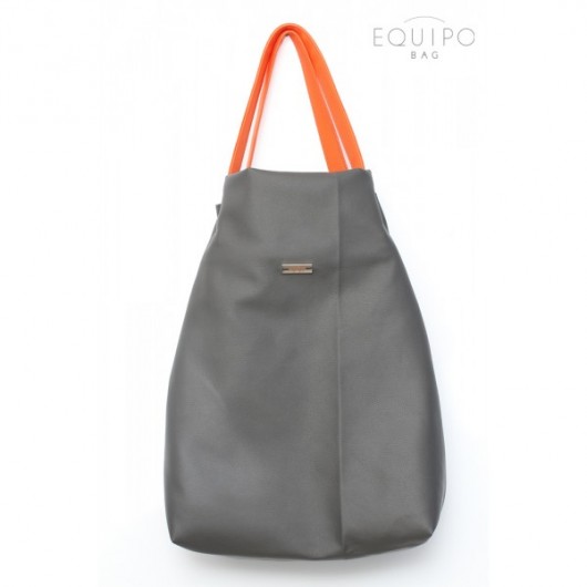 torby XXL Shoper Bag Grey & Orange