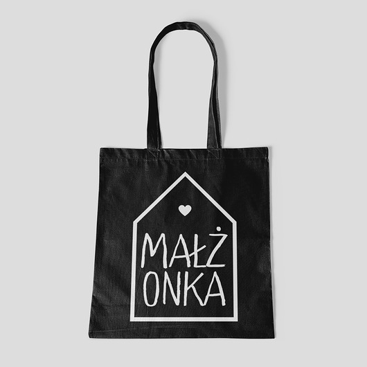 Małżonka - torba bawełniana Mocem