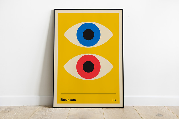 Bauhaus - plakat wystawowy Pas De LArt