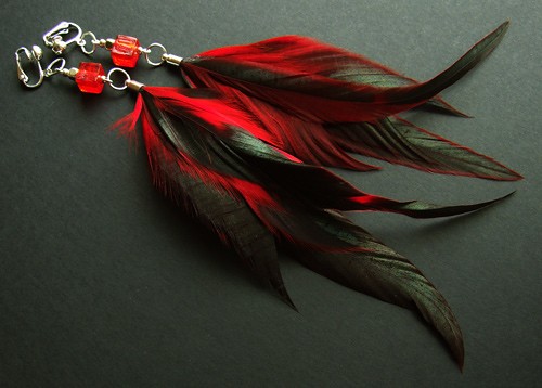 Red flames - klipsy Buy or Die