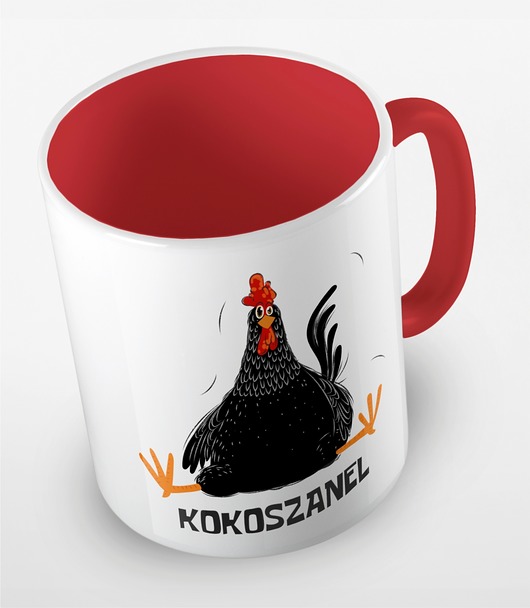 kubki Kolorowy kubek KOKOSZANEL - mix kolorów