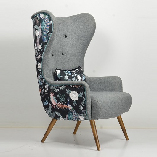 fotele Fotel Scandi Lux, uszak, skandynawski, do czytania