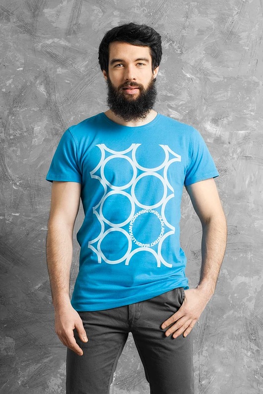 T-shirt męski LEYKAM TCITY