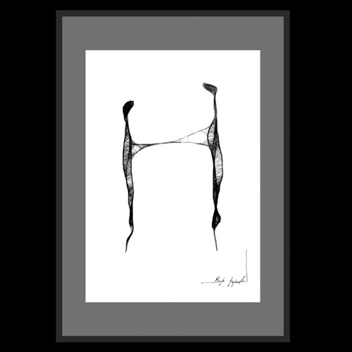 grafika XXXXIII - para Maja Gajewska