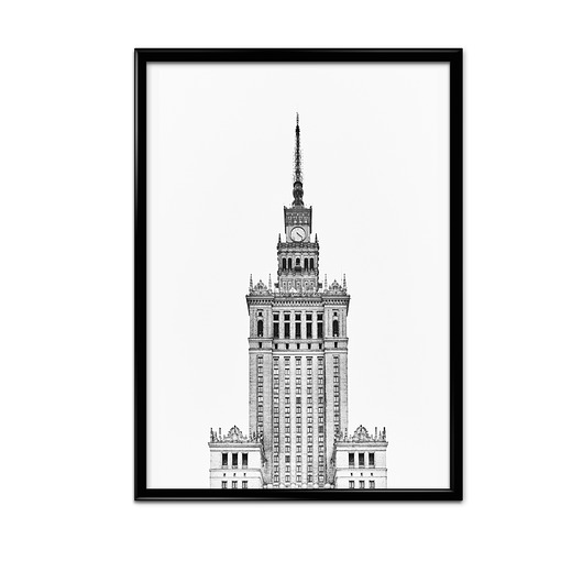 Plakat Warszawa  Bury Lis