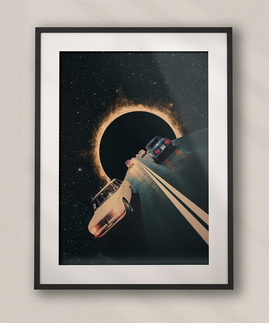 plakaty Plakat Włoska robota - Kolaż Fine Art