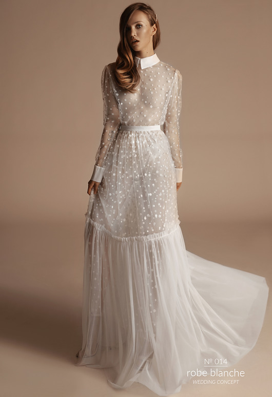 suknie ślubne N014 robe blanche