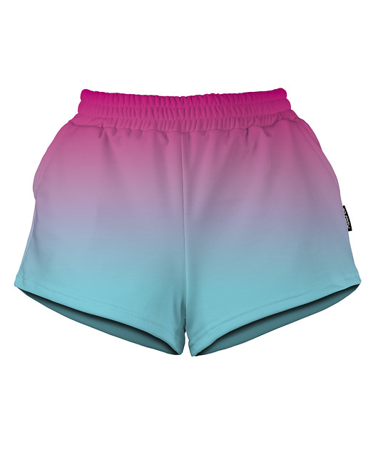 szorty damskie Shorty Spodenki Damskie DR.CROW Ombre Mint