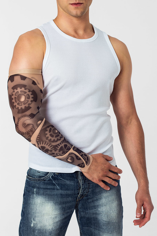 Rękawek z tatuażem TIME FOR MACHINES (unisex) dirrtytown clothing