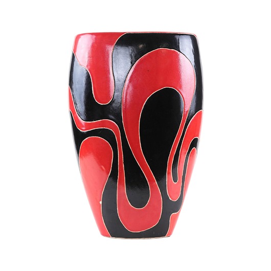 wazony Wazon ceramiczny, włoski design, lata 70, produkcja: Włochy